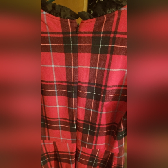 Smak parlour plaid dress medium size - Picture 3 of 3